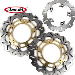 ARASHI For YAMAHA YZF R1 2007-2011 CNC Front Rear Brake Rotors Disc Disc YZF-R1 2007 2008 2009 2010 2011 YZF-R6 2005-2015 R6 R1