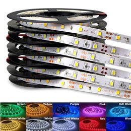 Alta luminosità 5M 600led SMD 2835 LED striscia non impermeabile nastro DC 12V Diodo 120LED / m più luminoso eccellente di 3528 luce flessibile