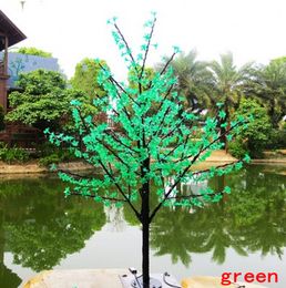 Christmas tree Cherry Blossom 480 LEDsTree Light Night Lights Table Lamp 150cm Black Branches Lighting Christmas Party Wedding LED Flower