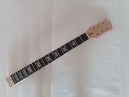 Mahogany Unfinished Electric Guitar Neck 22 Fret 24.75 Inch Guitar Parts for SG Style