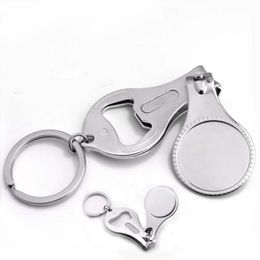 Beer Bottle Opener Keychain Nail Clippers Party Favor Promotional Gifts Beer Bottle Opener Keychain Nail Clippers