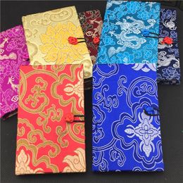 Luxury Hardcover Chinese Notebook Vintage Gift Colour Adult Diary Blank Silk brocade Craft Notepad Notebook 1pcs