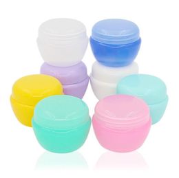 5g Cosmetic Face Cream Jar Pot Empty Eyeshadow Makeup Lip Balm Container Bottle Free Shipping LX3164