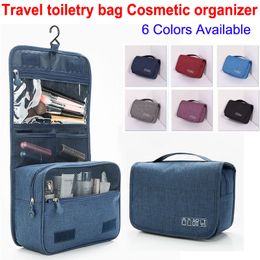 High quality travel toiletry bag makeup bags with Hanging Hook Bathroom wash bag Waterproof large capacity Organiser cosmetics bags fashion