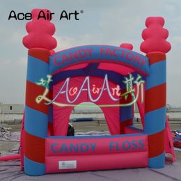 Colorful Inflatable Kiosk Booth Inflatable Stall/Sampling Station Sale Stand Candyfloss Inflatable Concession Tent For Children's Day