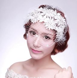 Bride handmade lace fringes head ornaments, Korean style tassels, wedding headwear, wedding dress gowns