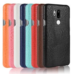 Für LG G7 Fall Ledertasche PU Leder Harte PC Rückseitige Abdeckung Phone Cases Für LG G7 K8 K10 2018