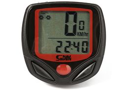 SunDing SD - 548B Leisure Bicycle Computer Water Resistant Cycling Odometer Speedometer Durable and water resistant for use in all condition
