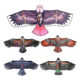 1.1m Children Outdoor Toys Eagle Flying Kids Kites Wholesale 5 Pcs Random With Line