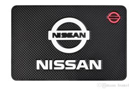 CAR ANTI-SKID MAT ACESSÓRIOS ATIMÁRIOS ANTI-LIP TAP PARA NISSAN QASHQAI JUKE X-TRAIL TIIDA T32 ALMERA NÃO SLIP MAT CAR STYLING2421