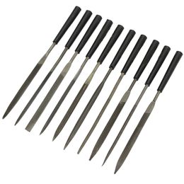 10Pcs Diamond Needle File Set Titanium Coated Tool Jewelry Glass 140//160//180mm