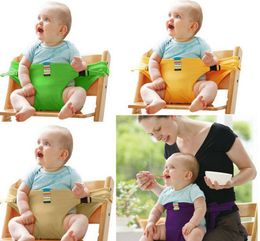 Baby Chair Portable Infant Seat Product Dining Lunch Chair/Seat Safety Belt Feeding High Chair Harness Baby chair seat 8 colors C4180