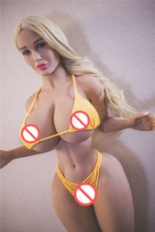 big ass anal sex dolls Canada - Silicone TPE Sex Dolls Mannequin Adult Oral Vagina Anal Sex Love Sexy Toys for Man Pretty Stacked Big Big Breast and Ass More Posture 153cm