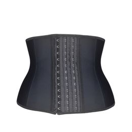 waist trainer latex modeling strap body Reduce corsets 9 steel bones slimming sheath belly women Shapewear girdle ladies corset