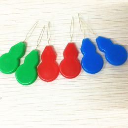 Wholesale plastic needle finder durable, strong gourd-shaped lead, cross stitch lead batch
