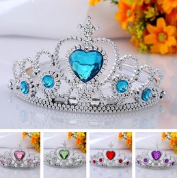 High quality Children's crown princess headdress headband plastic hair hoop crown Hair Accessories 300pcs/lot T2I020
