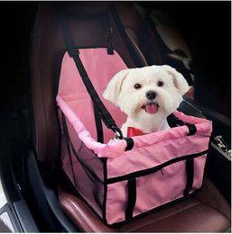 2019 Commerci all'ingrosso Spedizione gratuita portatile Pet Car Seat Belt Booster Travel Carrier Borsa pieghevole per Dog Cat Puppy