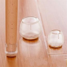 Silicone Chair Legs Protect Cover Thicken Anti Skid Furniture Table Feet Cap Round Wood Floor Protectors 0 3sj ff