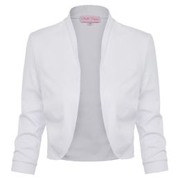 womens white bolero jacket