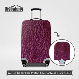 Stripe Stretch Elastic Luggage Protective Covers For 18-32 Inch Trolley Case Fashion Rain Dustproof Suitcase Cover Women Travel Accessories