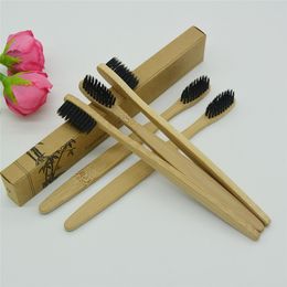 Durable Personal Health Environmental Toothbrush Bamboo Oral Care Teeth Eco Soft Medium Brushes New
