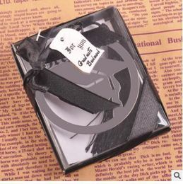 Brand New 100pcs Graduation Cap Metal Bookmark With Elegant Black Tassel Party Souvenirs Graduate Party Faovr Gifts For Guest lin4192