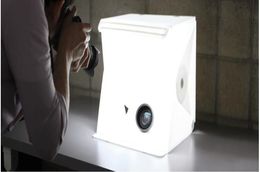 Camera phone simple studio soft box mini camera box small studio LED shooting station