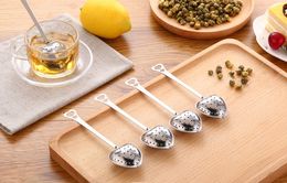 Heart Shape Style Stainless Steel Tea Infuser Tea Tools Teaspoon Strainer Spoon Philtre