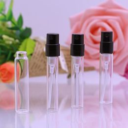 2ml Refillable Portable sample perfume bottles Travel Spray Atomizer Empty perfume bottle F1669