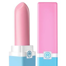 1PC Lipstick Vibrator Sex Toy for Woman Bullet Vibrator waterproof Clitoris Stimulator Dildo Mini Vibrators USB for female Masturbation