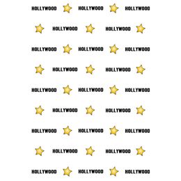 Hollywood Party Themed Photo Booth Backdrops Printed Gold Stars Baby Newborn Photoshoot Props Children Photography Background