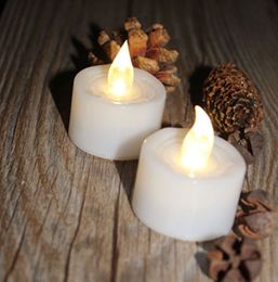 LED Tealight Battery Operated Flickering Flicker Flameless Tea Candles Light for Wedding Birthday Party Christmas