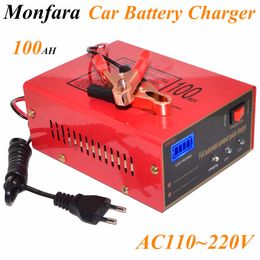 12V/24V 10A 6-105AH Universal Car Battery Charger Motorcycle Battery Charger Lead Acid Battery Charger