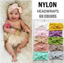 New Baby Kids Bohemia Bow Headbands Girls Children Flower Big Bowknot Hairbands Headwear for Kids Hair Accessories