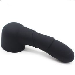 Sex toy massager Removable Attachment hat for rechargeable Hitachi Adam Eve 10/15/30 speed Magic Wand accessory use