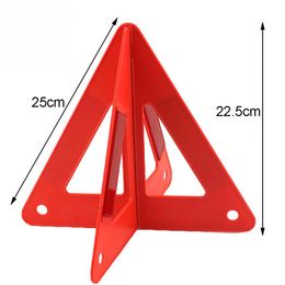 Auto Car Safety Emergency Reflective Warning Triangle 26*25*23CM HOT cheap