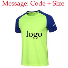 Custom Jersey DIY Logo Kleur Sport T-shirt Volwassen sweatshirt Gratis verzending