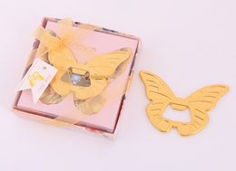 Golden Butterfly Wine Bottle Opener Creative Wine Openers Wedding Gifts Party Favours Giveaways for Guests