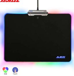 Ajazz MP02 AJPad USB Wired Metal LED RGB Backlight Mouse Pad with Touch Control