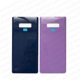 100PCS Battery Door Back Housing Cover Glass Cover for Samsung Galaxy Note 9 N960 N960A N960F with Adhesive Sticker