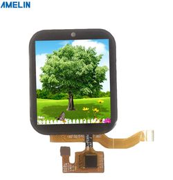 1.54 inch 240*240 small IPS TFT lcd module Screen with touch panel from shenzhen amelin display manufacture