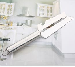 Kitchen multifunctional peeler household steel handle tip planer stainless Gourd planer spot Tools