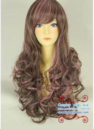 Fashion! Harajuku Department Lolita Fashion Long Wavy Curly Cosplay Wig Hair