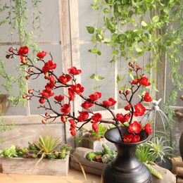 factory price Chinese plum blossom artificial wedding decorative flower for home& party & wedding decoration