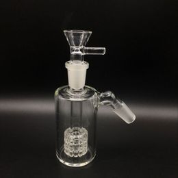 Glass Ash Catchers 14mm 18mm 45 90 Degrees With 14mm Glass Bowls 14mm Ashcatcher Tire Percolator For J-Hook Adapters Oil Rigs Glass Bong