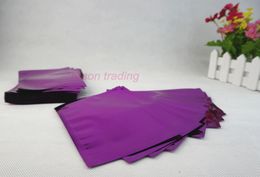 Purple Red Aluminium Foil Plastic Bag, 6x9cm-200pcs/lot Aluminized Mylar Flat Pouch Heat Sealed, Food Storage Sachet, Coconut Package