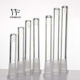 G.O.G Glass Diffused Down Tube Smoke with 6 cuts 18mm/14mm Downstem for Pipes Dab Rigs