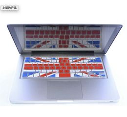 UK England United Kingdom Britain FLAG Silicone Keyboard Cover Skin protector film sticker for Macbook Pro 13 15 17 for Mac 13.3