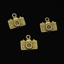 104pcs Zinc Alloy Charms Antique Bronze Plated retro camera Charms for Jewellery Making DIY Handmade Pendants 15*14mm