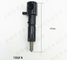 -Injector de combustível para peças de bicos de injeção de bomba de água do motor diesel 186FA